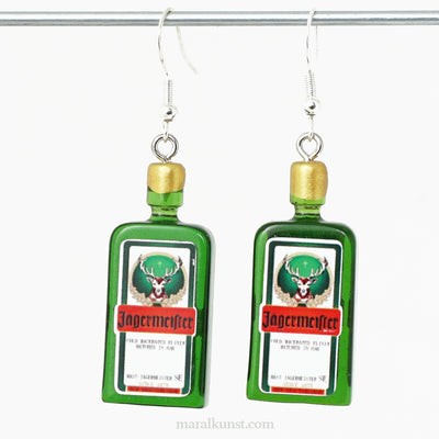 jagermeister Pop art earrings