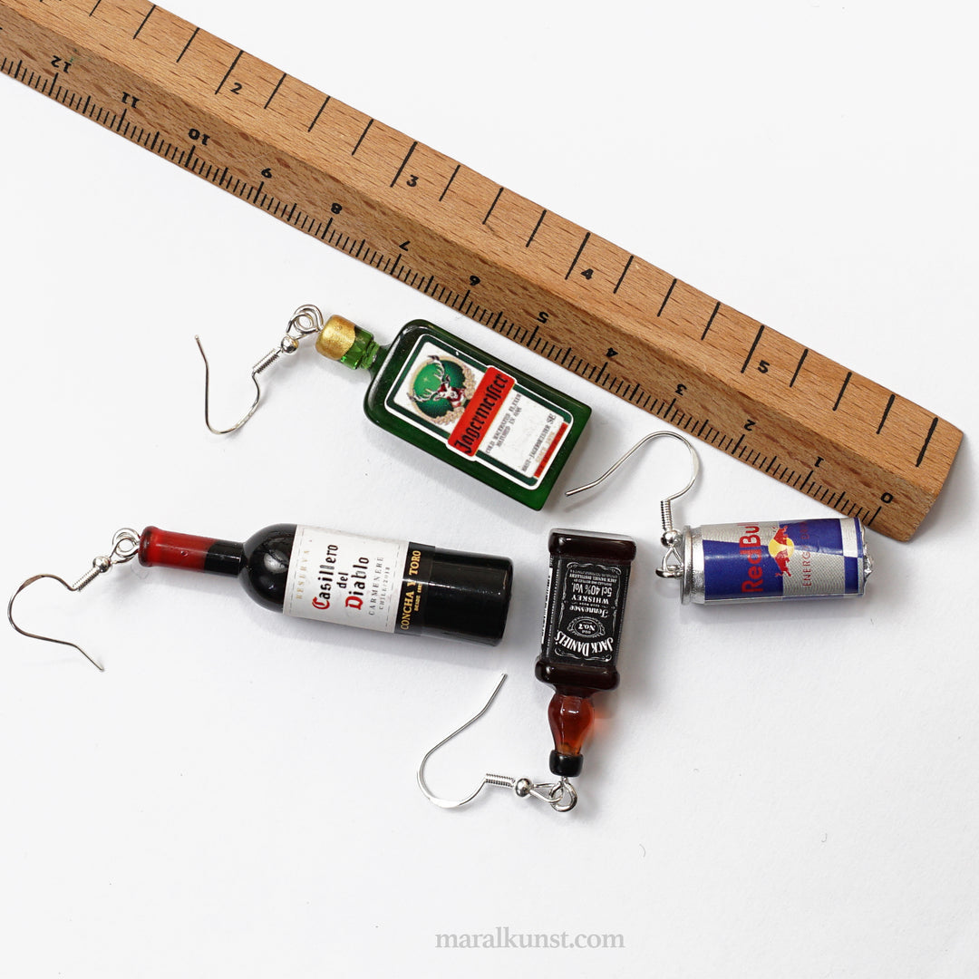 Jägermeiste Pop Art Earrings