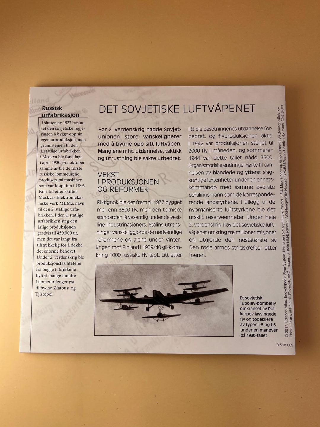 Vintage Soviet Sky – Polikarpov Tribute Watch (Atlas 43MM)