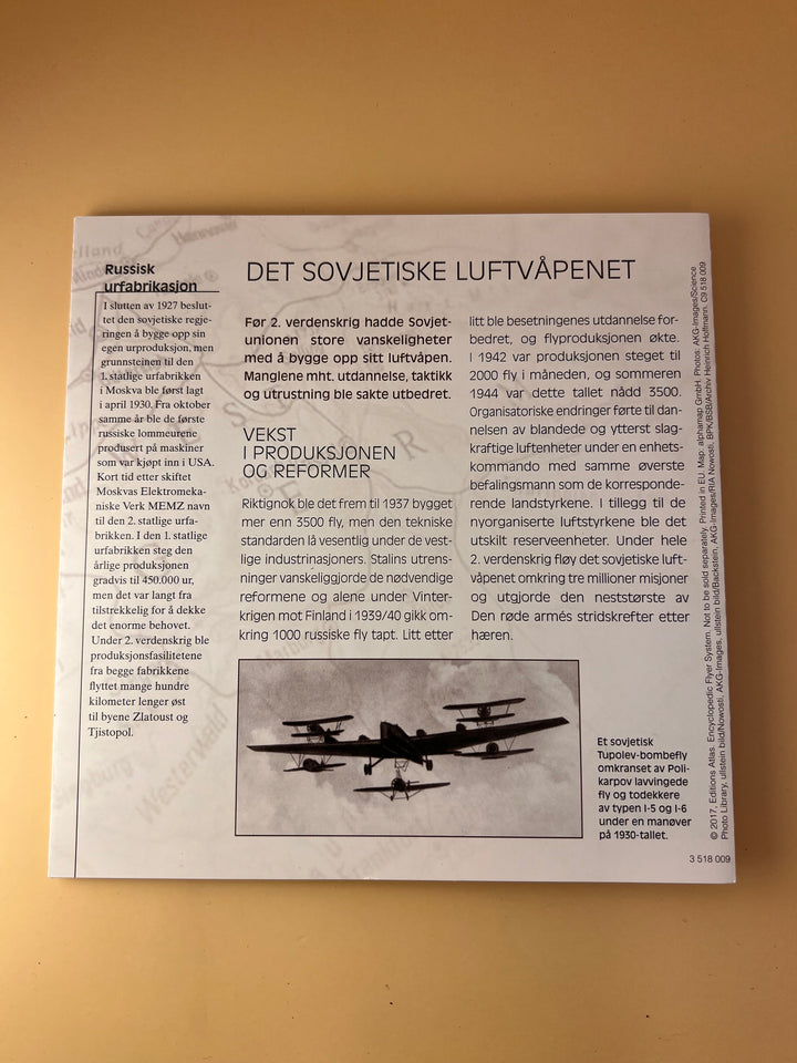 Vintage Soviet Sky – Polikarpov Tribute Watch (Atlas 43MM)