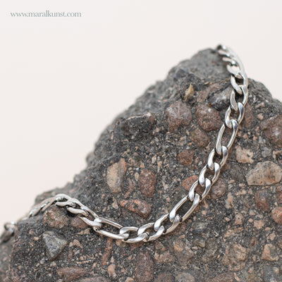figaro stainless steel chain bracelet