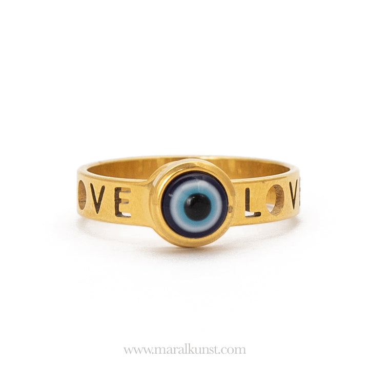 Maral evil eye Love ring (last chance)