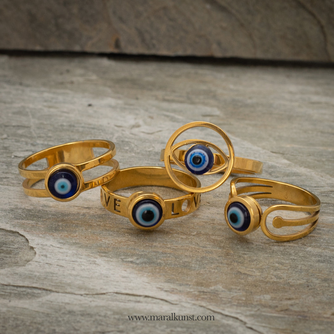 Maral evil eye Love ring (last chance)