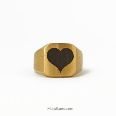 ace heart ring