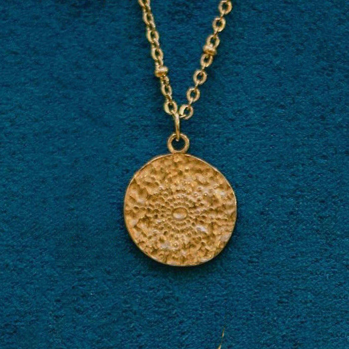 Ancient inspired Sun symbol necklace