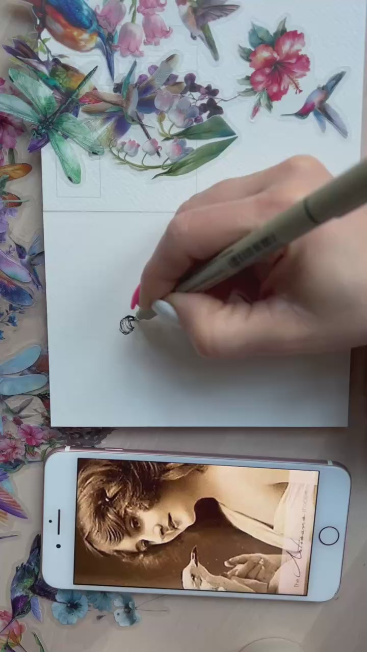 The Creative Sanctuary - Postcard Creation Ritual