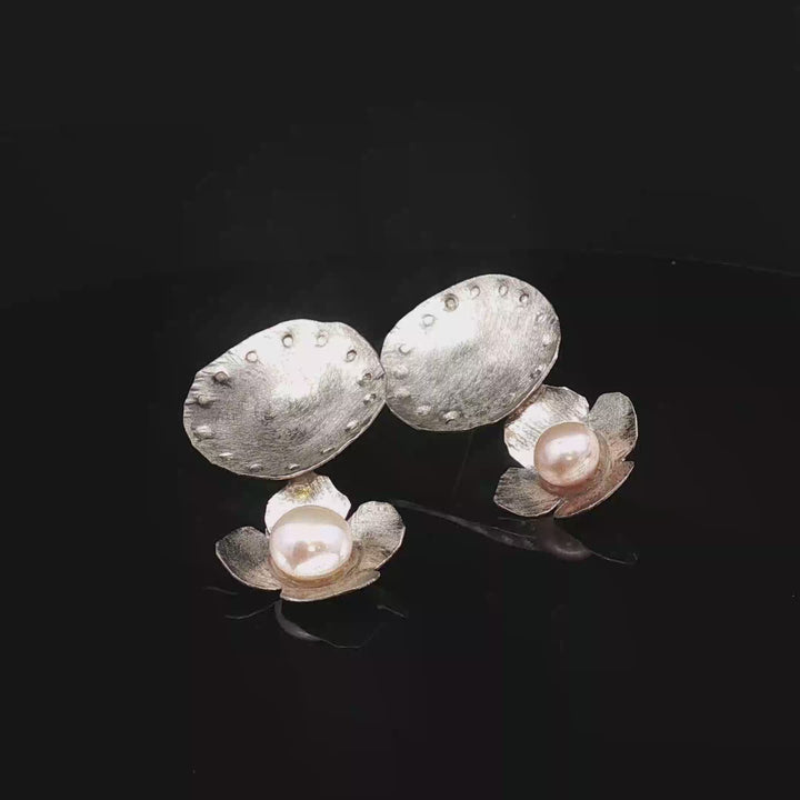 Persian Garden Pearl Earrings