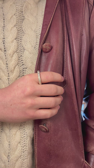 Custom Handmade Silver Ring – From Wax to Wearable Art