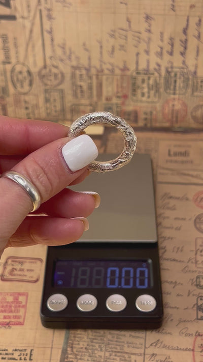Custom Handmade Silver Ring – From Wax to Wearable Art