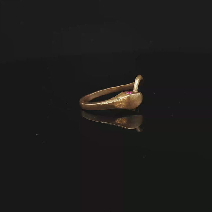 Indian Serpent Whisper Ring