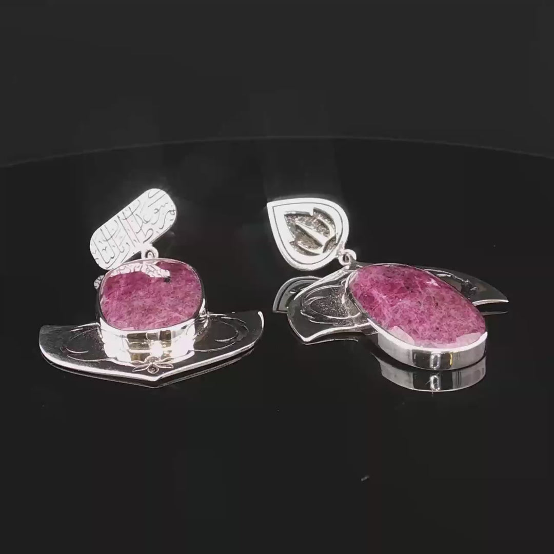Taj Mahal Sunrise Earrings | Premium Collection | Certificate of authenticity