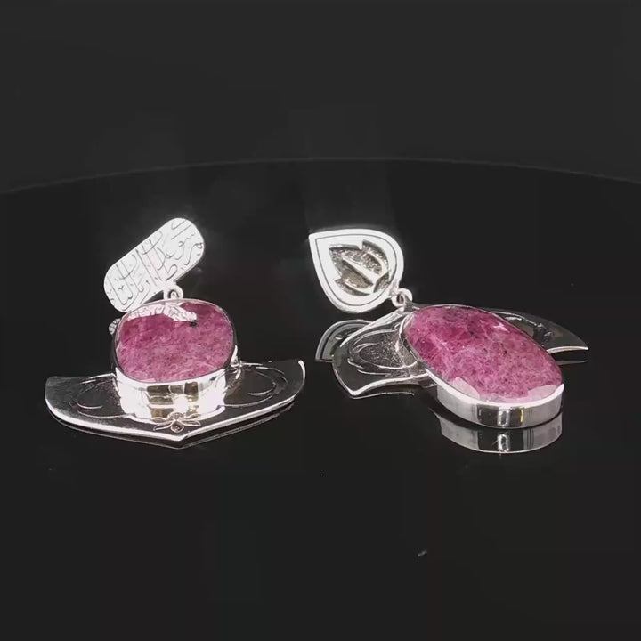 Taj Mahal Sunrise Earrings | Premium Collection | Certificate of authenticity