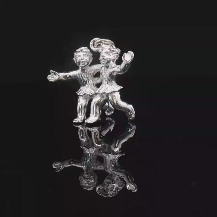 Gemini — The Dance of Duality

Solid Silver Zodiac Sculpture Charm