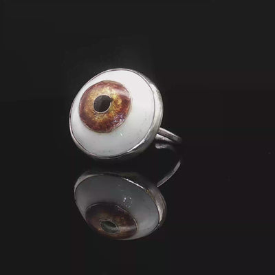 Artisan Evil Eye – Silver & Copper Minakari