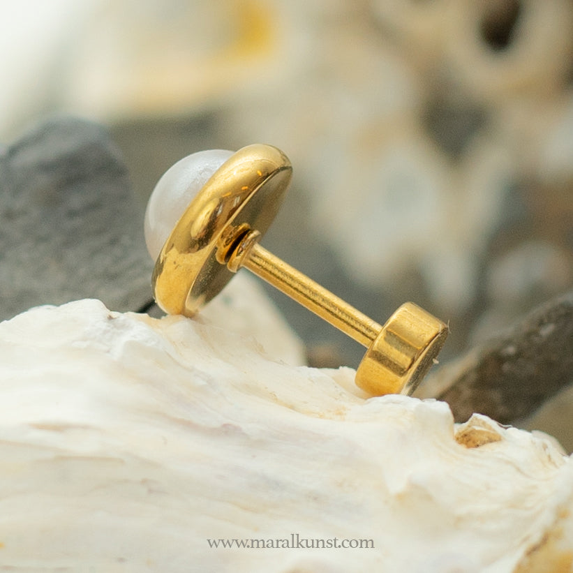 Pearl Gold Plated Piercing