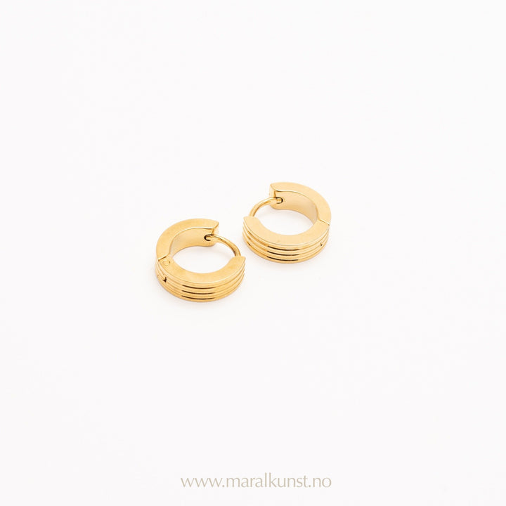 Amelia Earrings in 18K Yellow Gold - Maral Kunst Jewelry