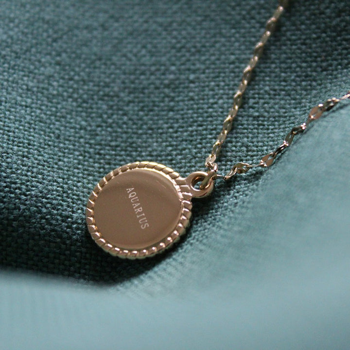 Aquarius Constellation Zodiac Necklace - Maral Kunst Jewelry