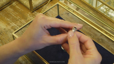 Prague Garnet 925 silver Gemstone ring