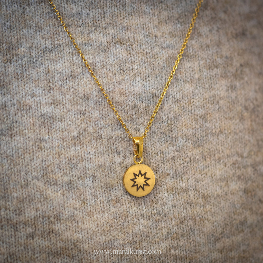Custom Bahai Symbol Necklace - Maral Kunst Jewelry