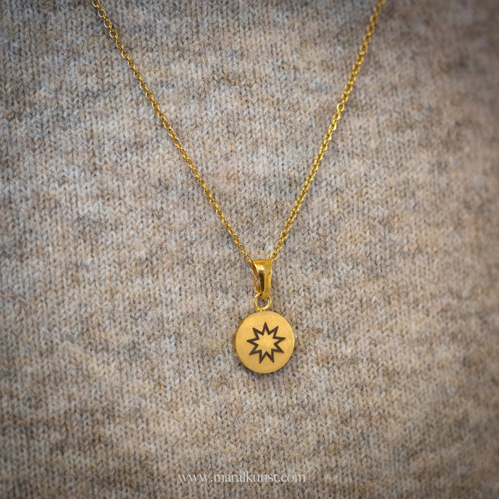 Custom Bahai Symbol Necklace - Maral Kunst Jewelry