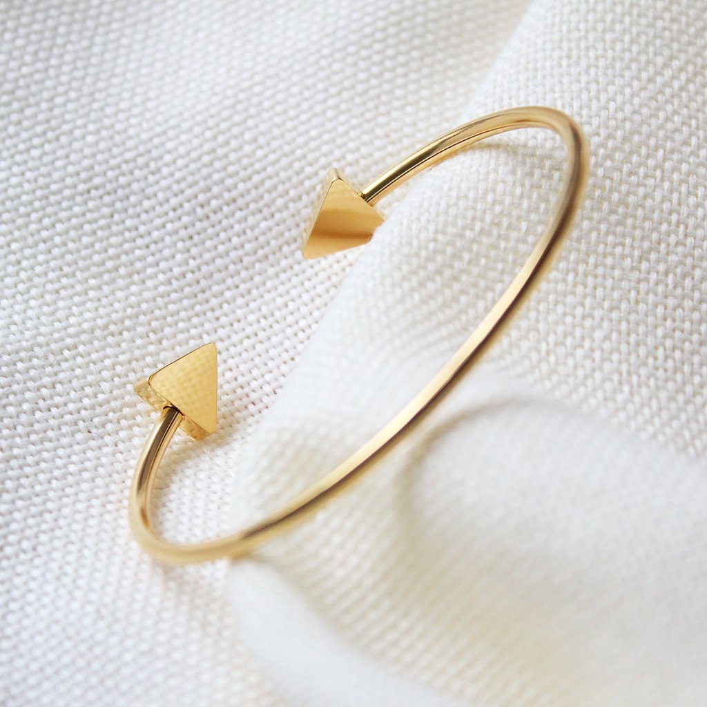 Triangle Cuff Bracelet - Maral Kunst Jewelry