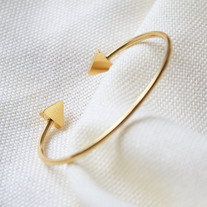 Triangle Cuff Bracelet - Maral Kunst Jewelry