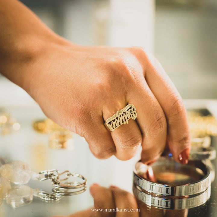 Classic Believer Statement Ring - Maral Kunst Jewelry
