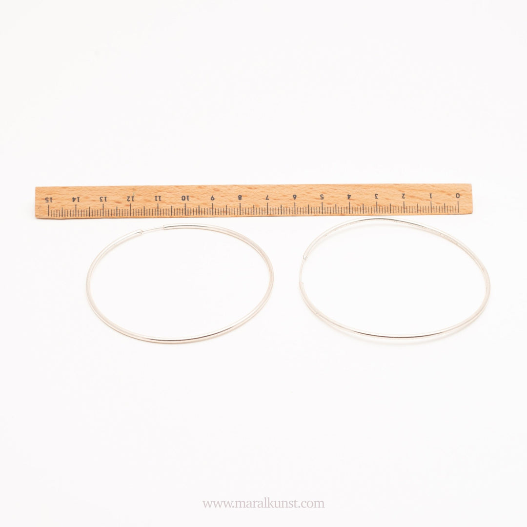 Big Hoop Earrings - Maral Kunst Jewelry