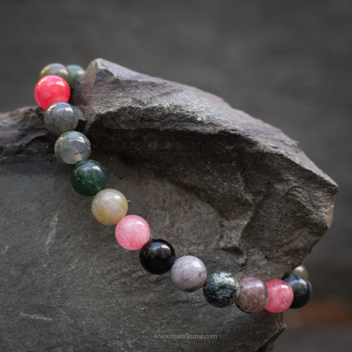 Colorful stones bracelet