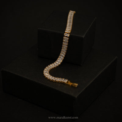 Classic French Tennis Bracelet - Maral Kunst Jewelry