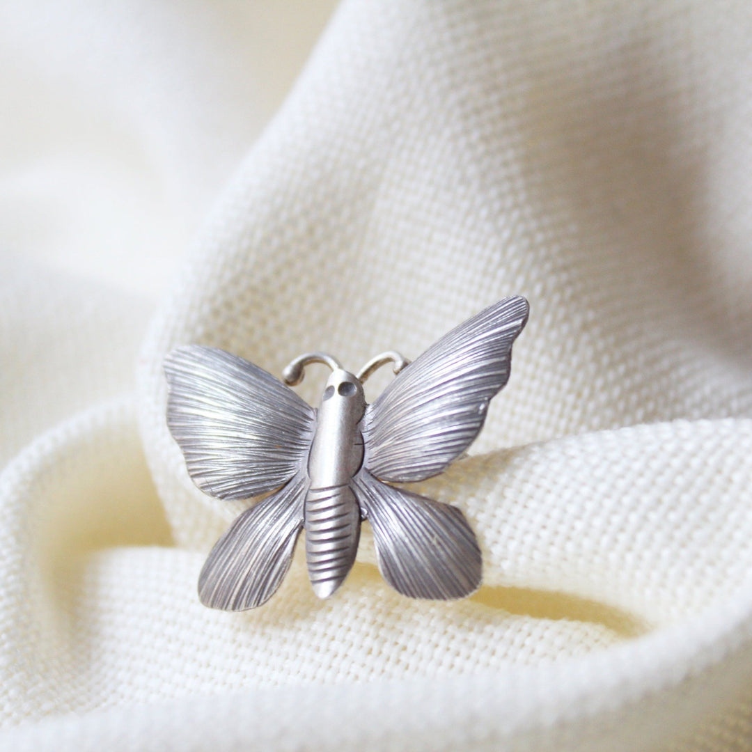 Sterling Silver Butterfly Ring - Maral Kunst Jewelry