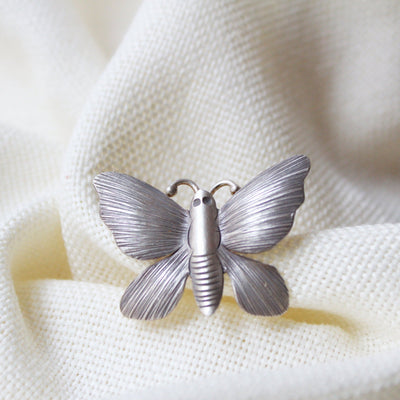 Sterling Silver Butterfly Ring - Maral Kunst Jewelry