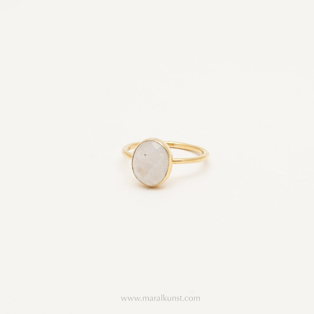 Multi Cabochon Gemstone Ring - Maral Kunst Jewelry