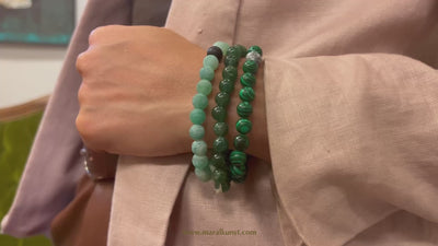 Jade stone bracelet