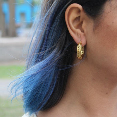 Classical Ribbon Earrings - Maral Kunst Jewelry