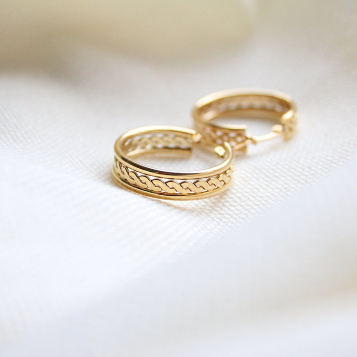 Classical Ribbon Earrings - Maral Kunst Jewelry