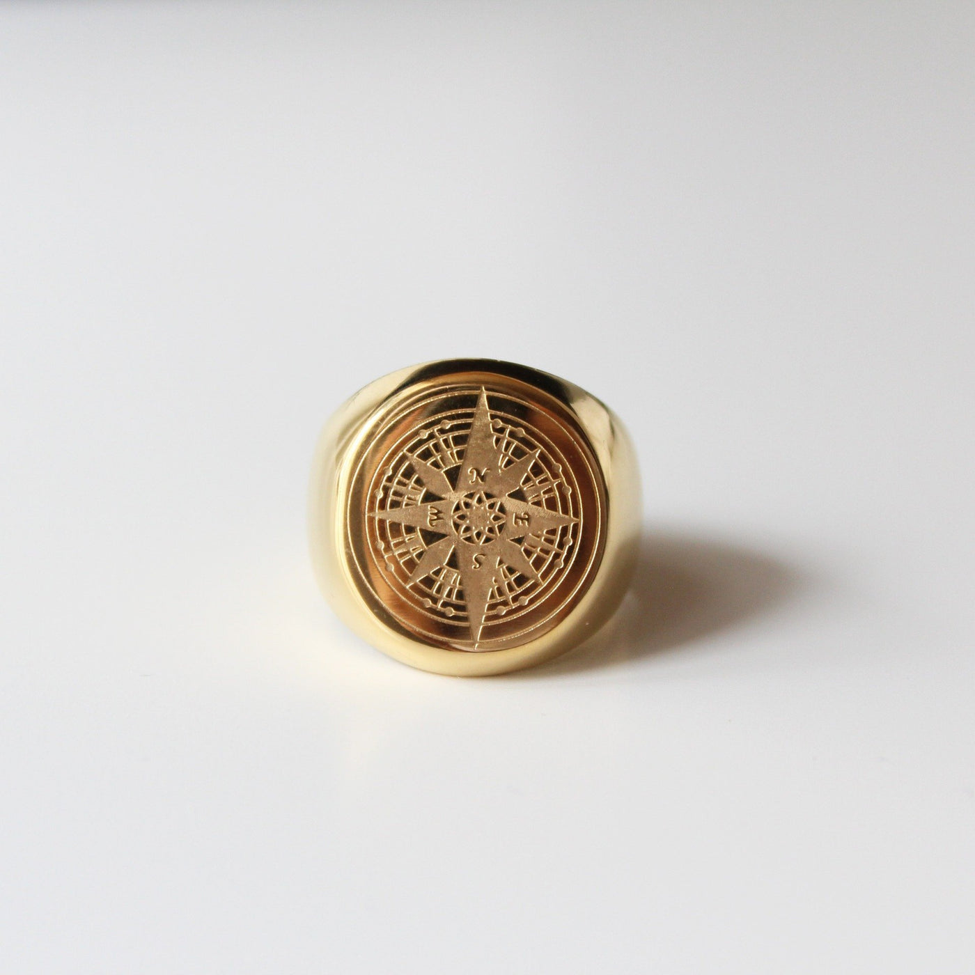 Compass World Map Ring - Maral Kunst Jewelry