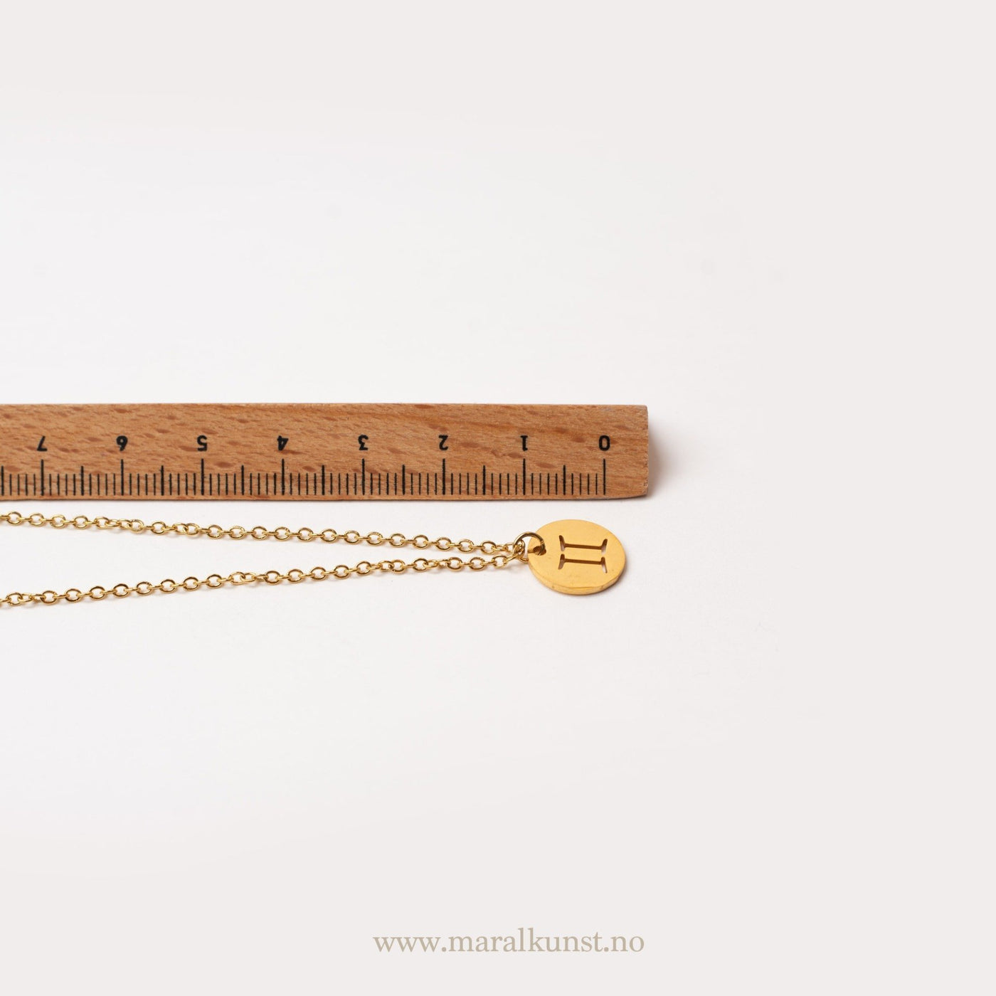 Gemini Zodiac Necklace - Maral Kunst Jewelry