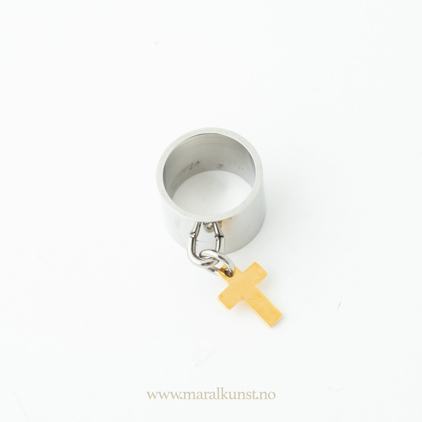 Faith Hope Love Cross Ring - Maral Kunst Jewelry