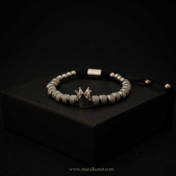 Crown Gold Bracelet - Maral Kunst Jewelry