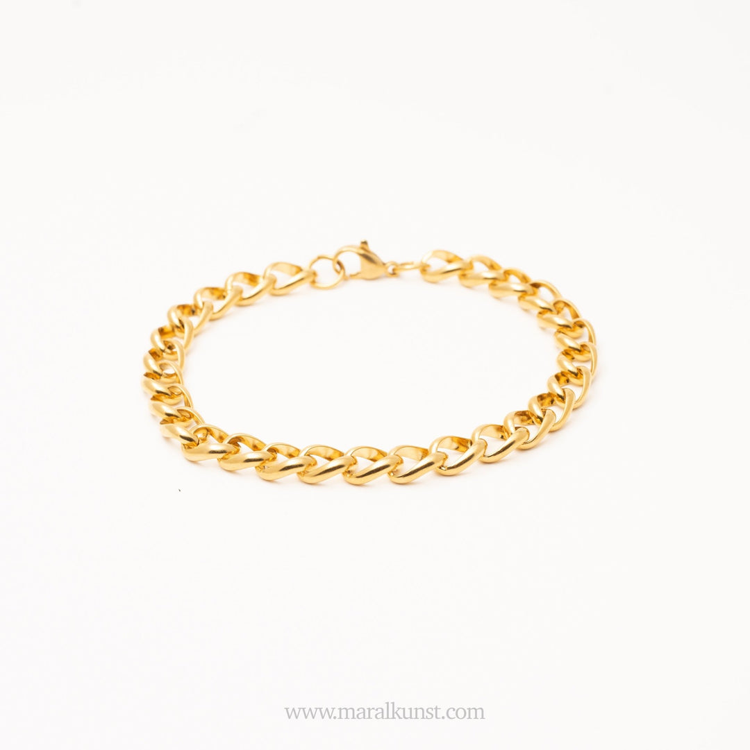 Cuban Chain Bracelet - Maral Kunst Jewelry