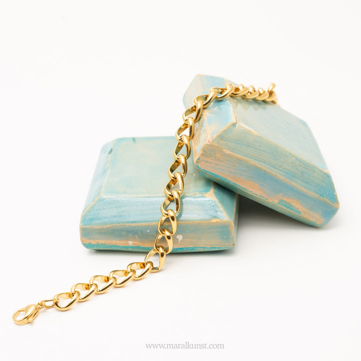 Cuban Chain Bracelet - Maral Kunst Jewelry