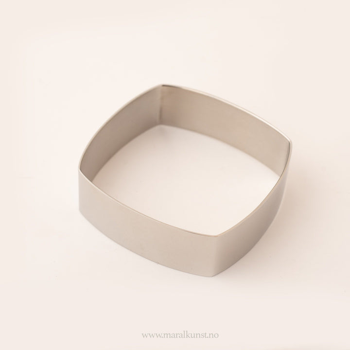 Diana Square Bangle Bracelet - Maral Kunst Jewelry