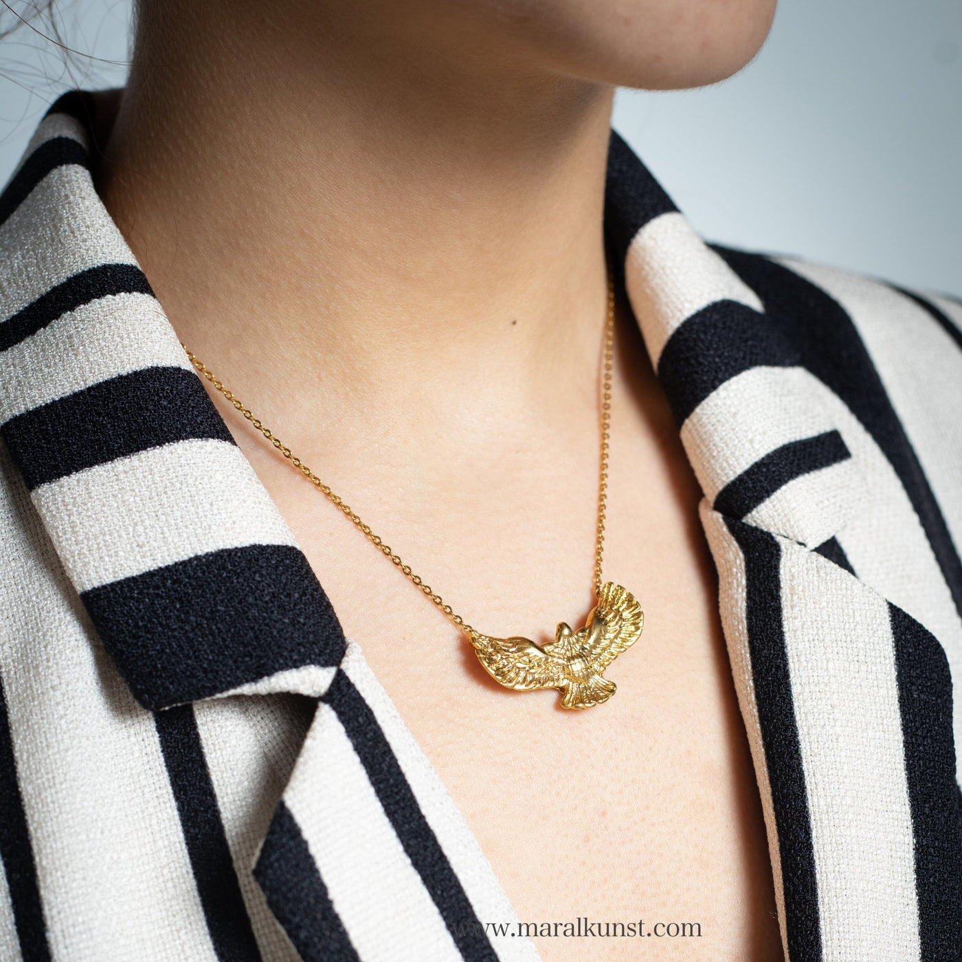 Flying Eagle Necklace - Maral Kunst Jewelry