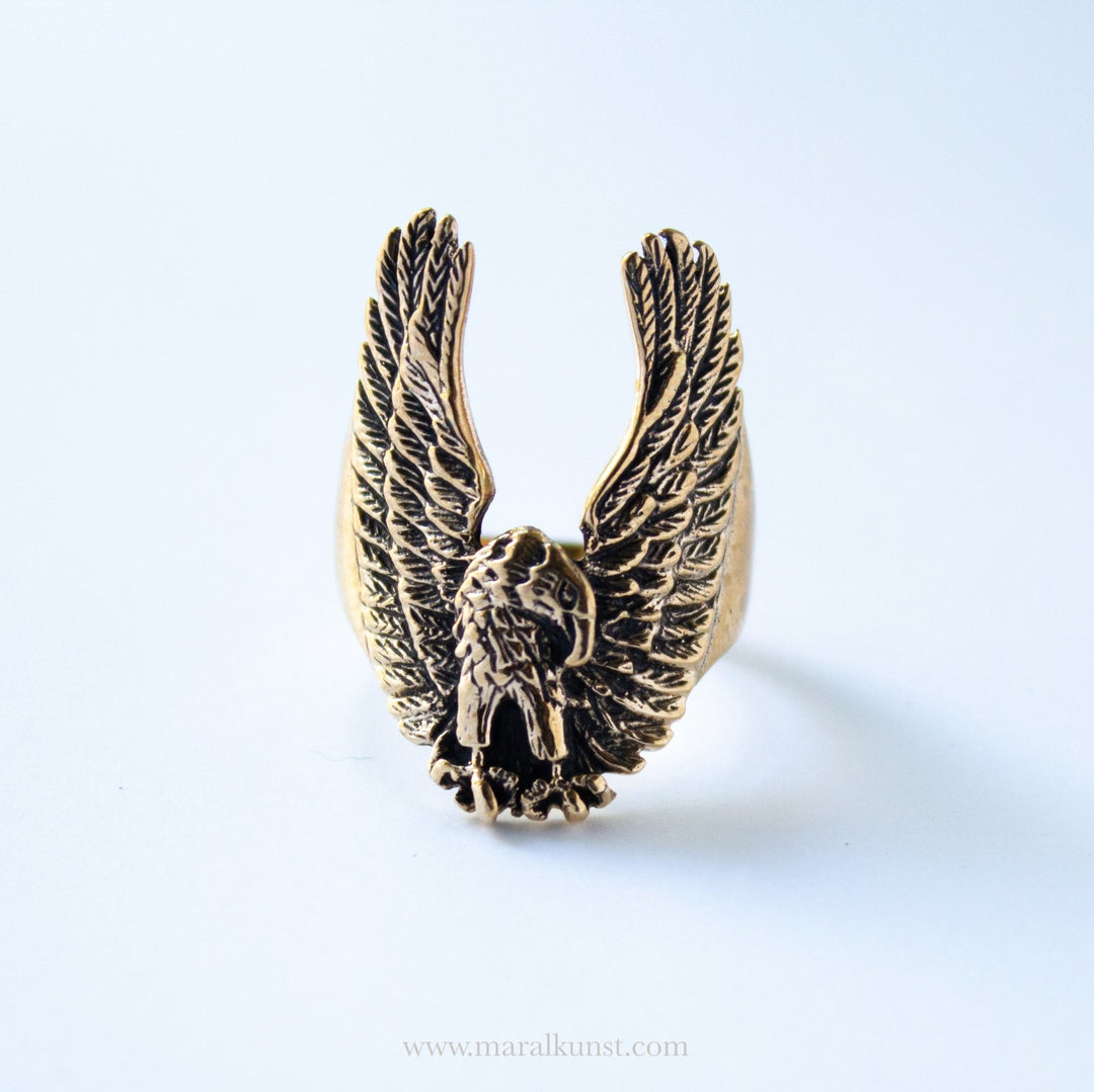 Flying Eagle Ring - Maral Kunst Jewelry