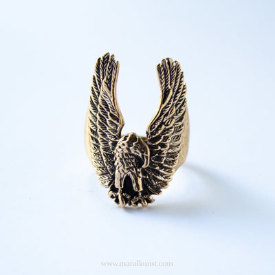 Flying Eagle Ring - Maral Kunst Jewelry