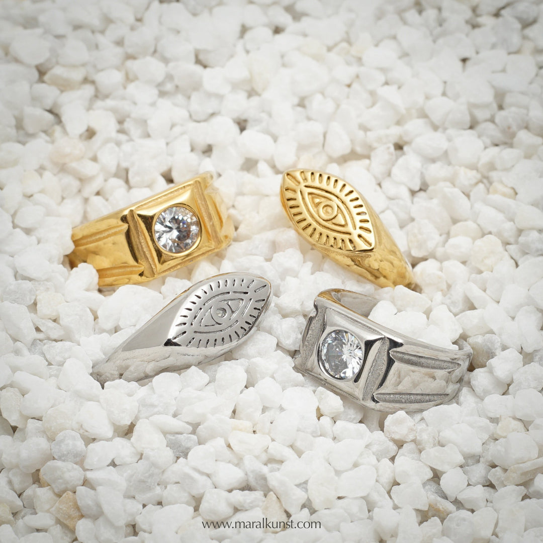Eye Ring Maral Kunst - Maral Kunst Jewelry