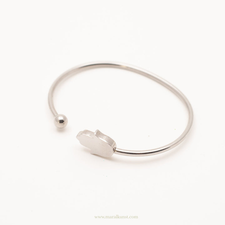 Hand of Fatima Cuff Bracelet - Maral Kunst Jewelry