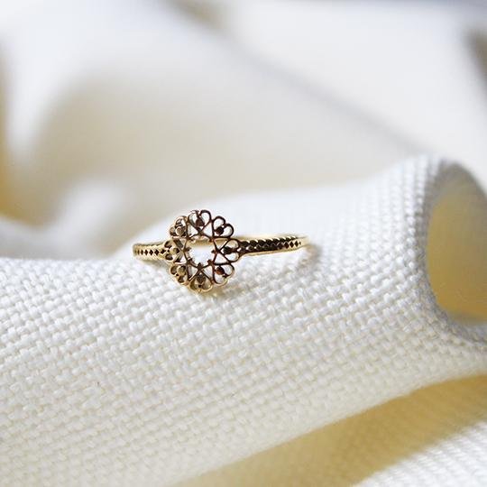 Flowers Stack Ring - Maral Kunst Jewelry