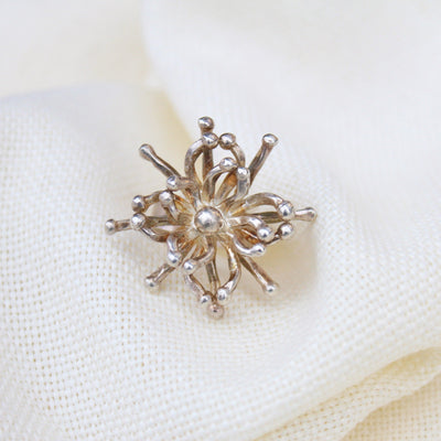 Vintage Flower Silver Ring - Maral Kunst Jewelry